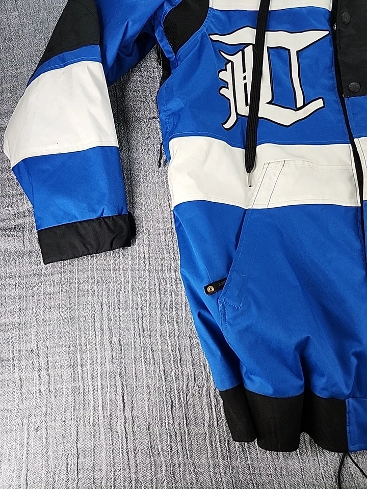 De colección Y2K TechNine Tech IX Traje de Snowboard Chaqueta y Pantalones Para Hombre Talla XL Alto Azul Foto 3 de 4