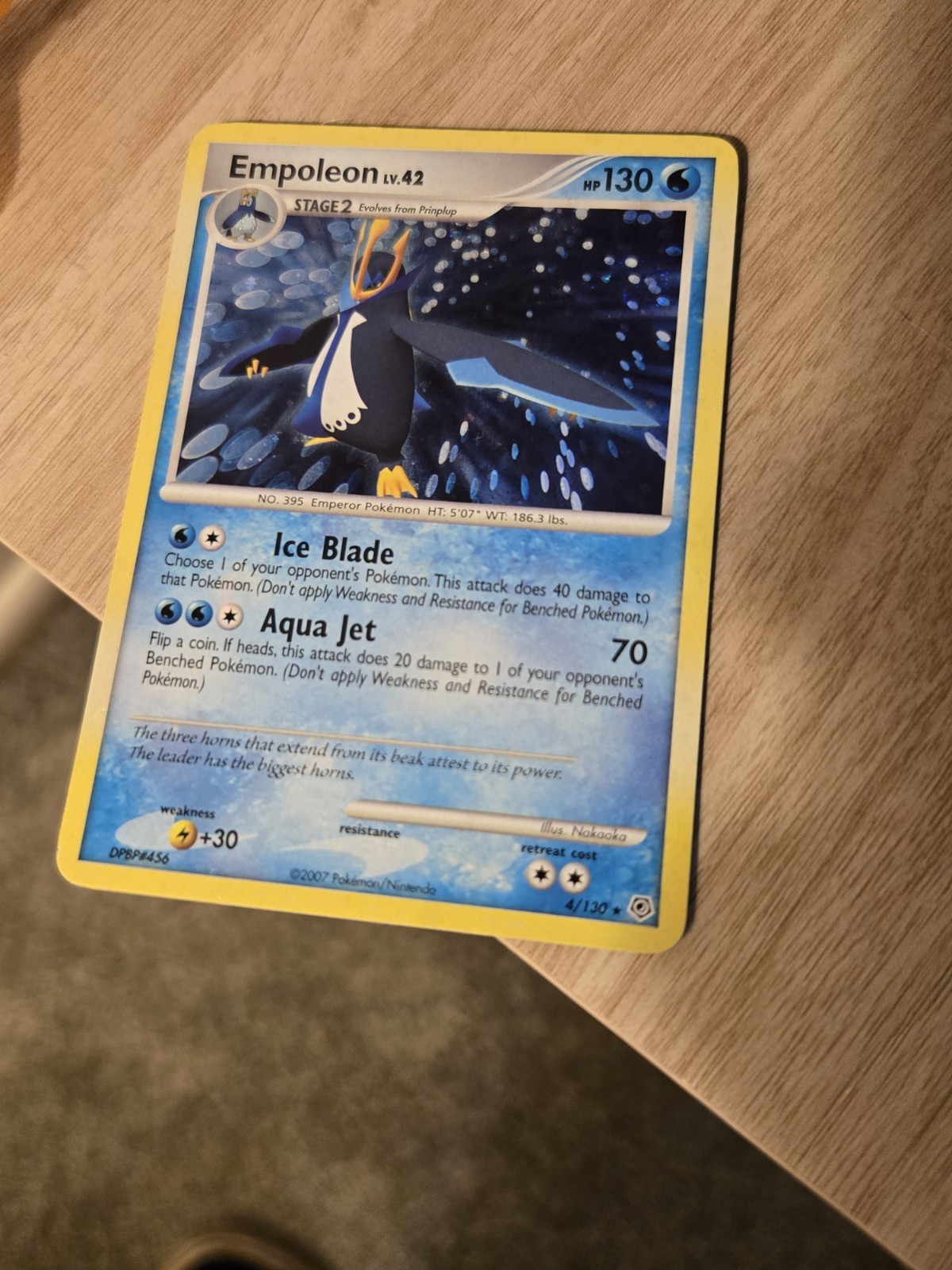 Empoleon 4/130 Diamond and Pearl Holo