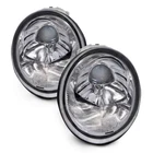 Fits 1998-2005 Volkswagen Beetle Halogen Chrome Headlights w/Performance Lens