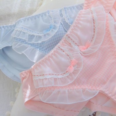 Japanese Lolita Sweet Mori Girls Kawaii Panties Underwear Cute Briefs