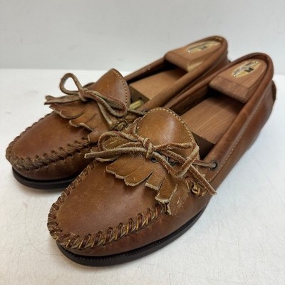 VERY GOOD Rancourt & Co. x Polo Country Tassel Loafer Kiltie Moc