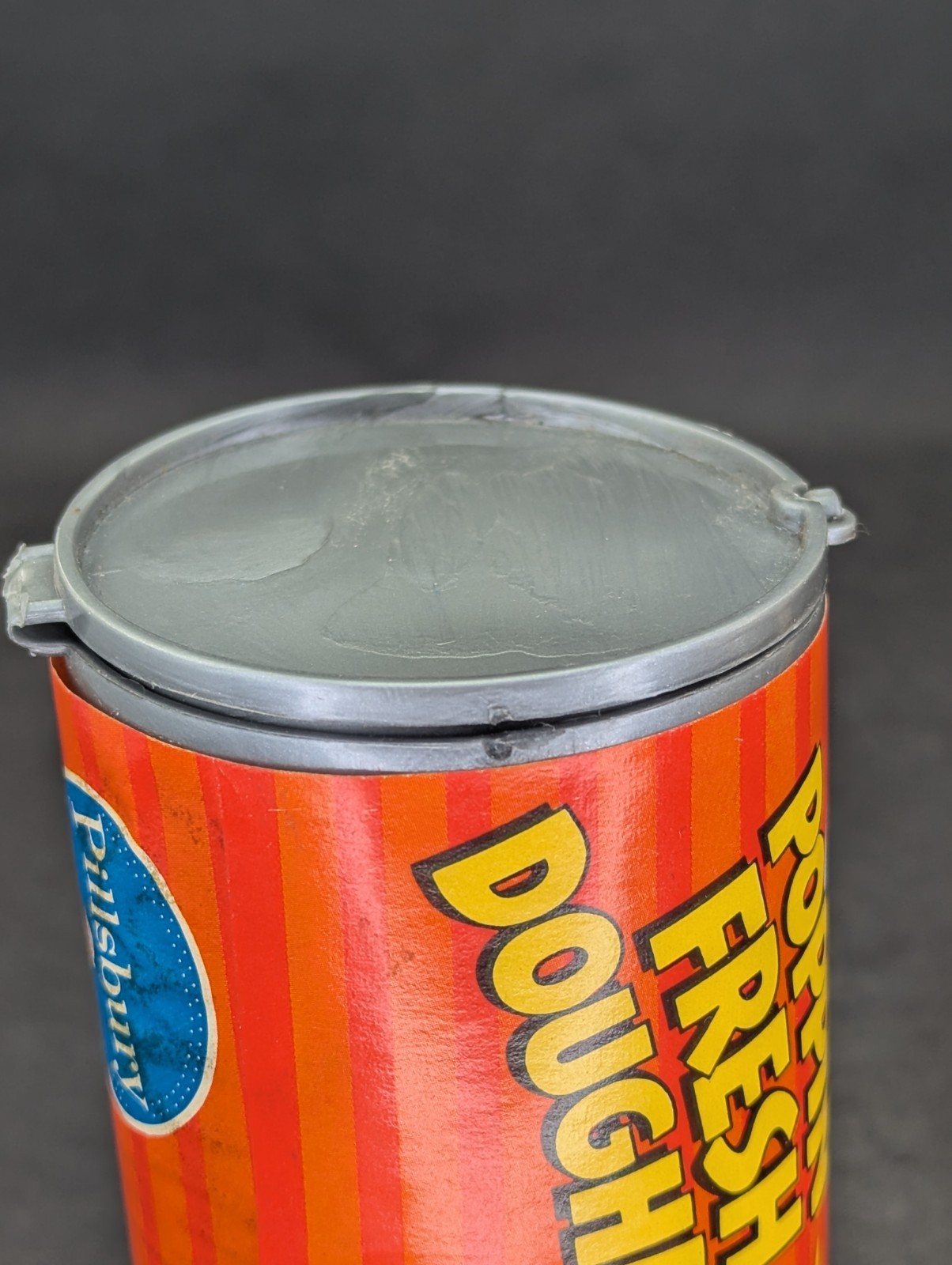 1970's Pillsbury Doughboy Poppin' Fresh Pop Out Doll in Biscuit Can Vintage