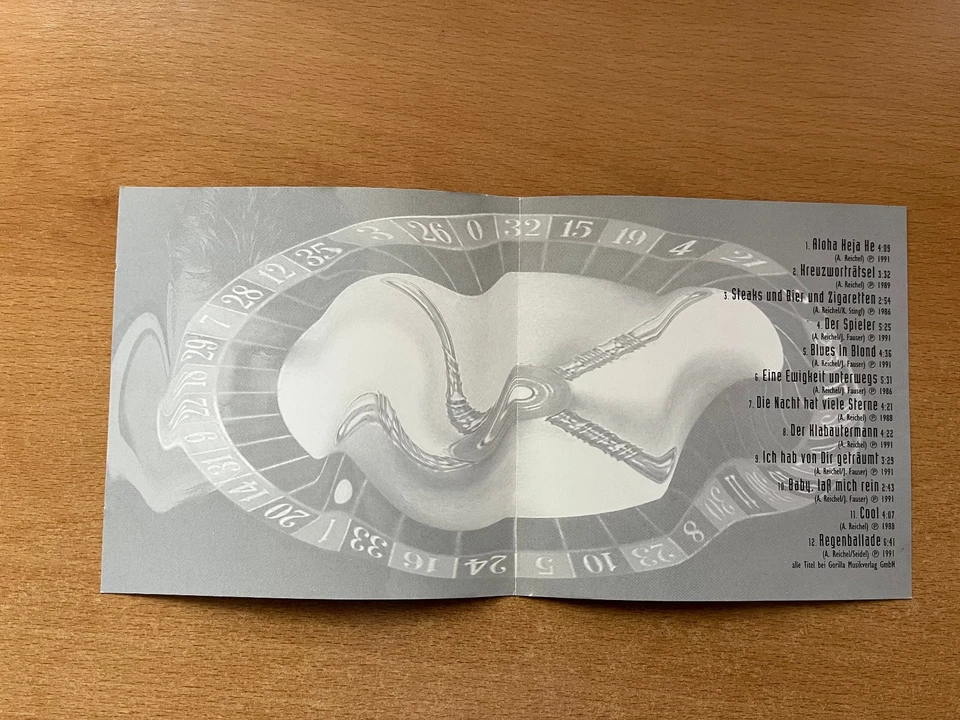 CD Achim Reichel - Der Spieler von 1996 WEA Records CBU 67012 - Bild 4 von 4