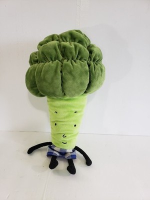 Ikea Torva 22'' Broccoli Plush Stuffed Animal Pillow Vegetable Pal~Retired~EUC