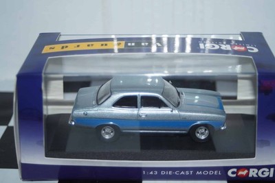 Vanguards Corgi Ford Escort MK1 RS2000 Stardust Silver Ref VA09530 1:43