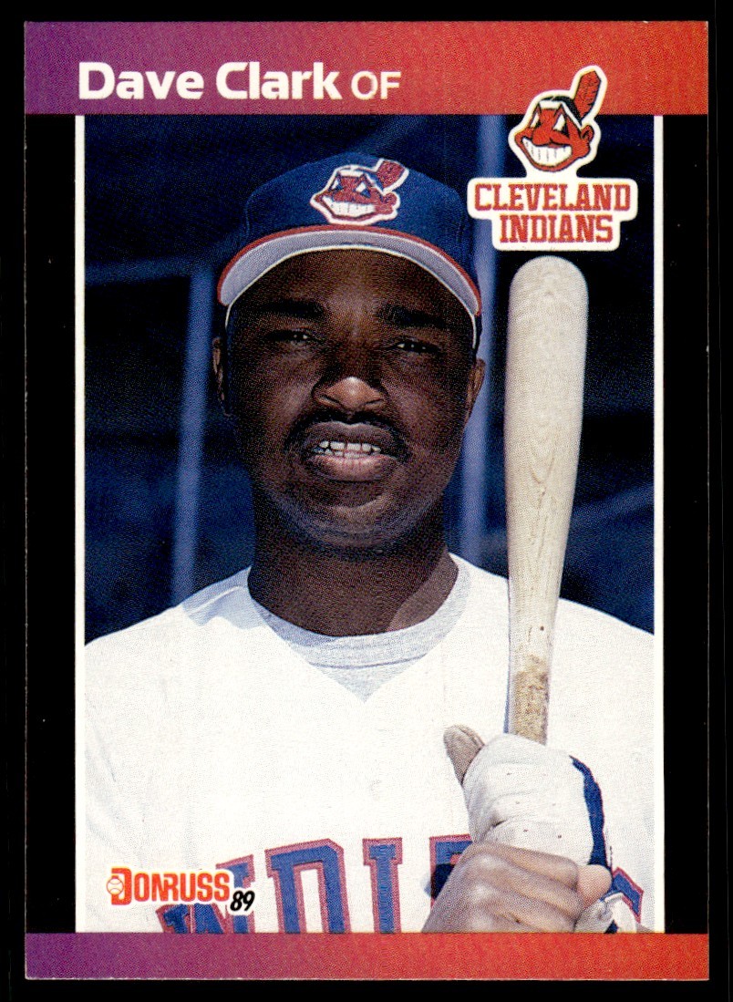 1989 Donruss Dave Clark Cleveland Indians #585 18285