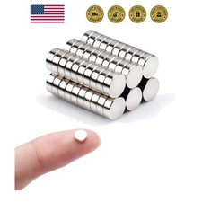 60 Pack Small Magnets for Crafts,Mini,Tiny,Fridge,Refrigerator,Whiteboard,Rou...