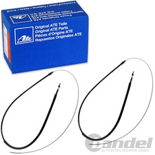 2xATE HANDBREMSSEIL LINKS+RECHTS passend für RENAULT LAGUNA III KT DT0/1