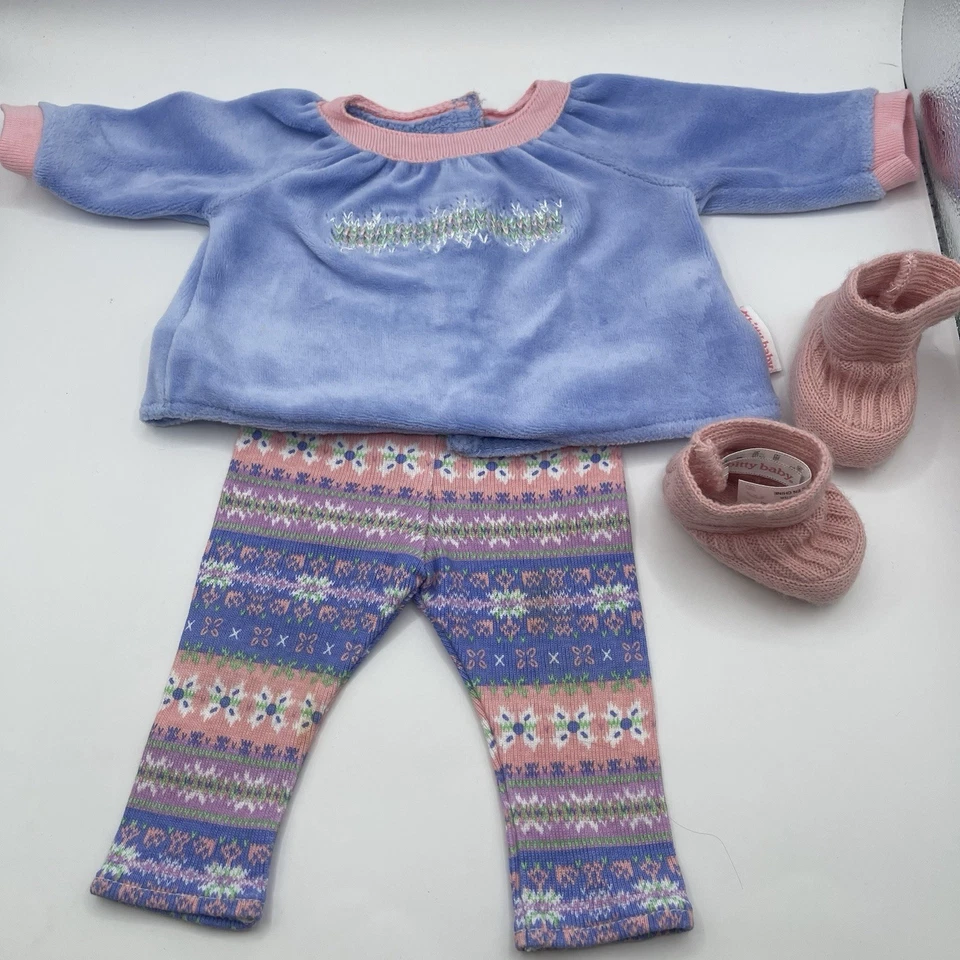 ¡Conocido! Conjunto completo! Muñeca Bitty Baby American Girl Snowy Dreams PJ’s II Foto 2 de 4