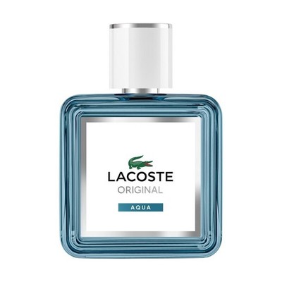 Lacoste Original Aqua Eau De Parfum Spray 3.3 Oz For Men | Woody Aquatic Scent