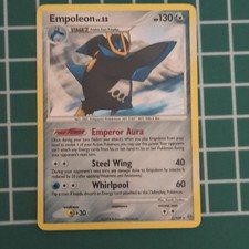 Empoleon Stormfront 2/100 Rare Pokemon Card Eng 2008 HP 130 Holo