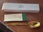Gorham Vermeil Gold Sterling Spoon Vintage With Pamphlet