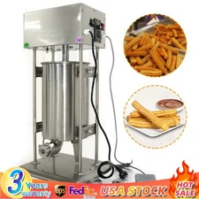 Commercial Vertical Electric Spanish Donuts Churrera Churros Maker Machine 15L