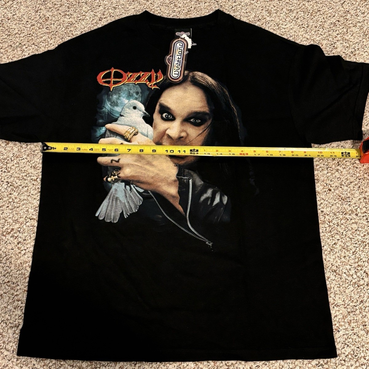 Vintage 2002 Ozzy Osbourne Dove Large Shirt New With Tags Black