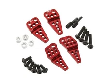 Hot Racing Axial SCX10 II Adjustable Offset Multi Shock Mount (Red) SCXT28M02