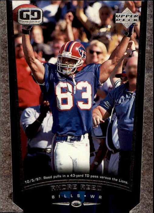 1998 Upper Deck #67 Andre Reed - FB
