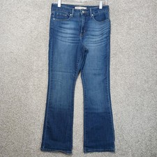 Levi Strauss Signature Jeans Womens 8 Blue Medium Wash Mid Rise Bootcut Stretch