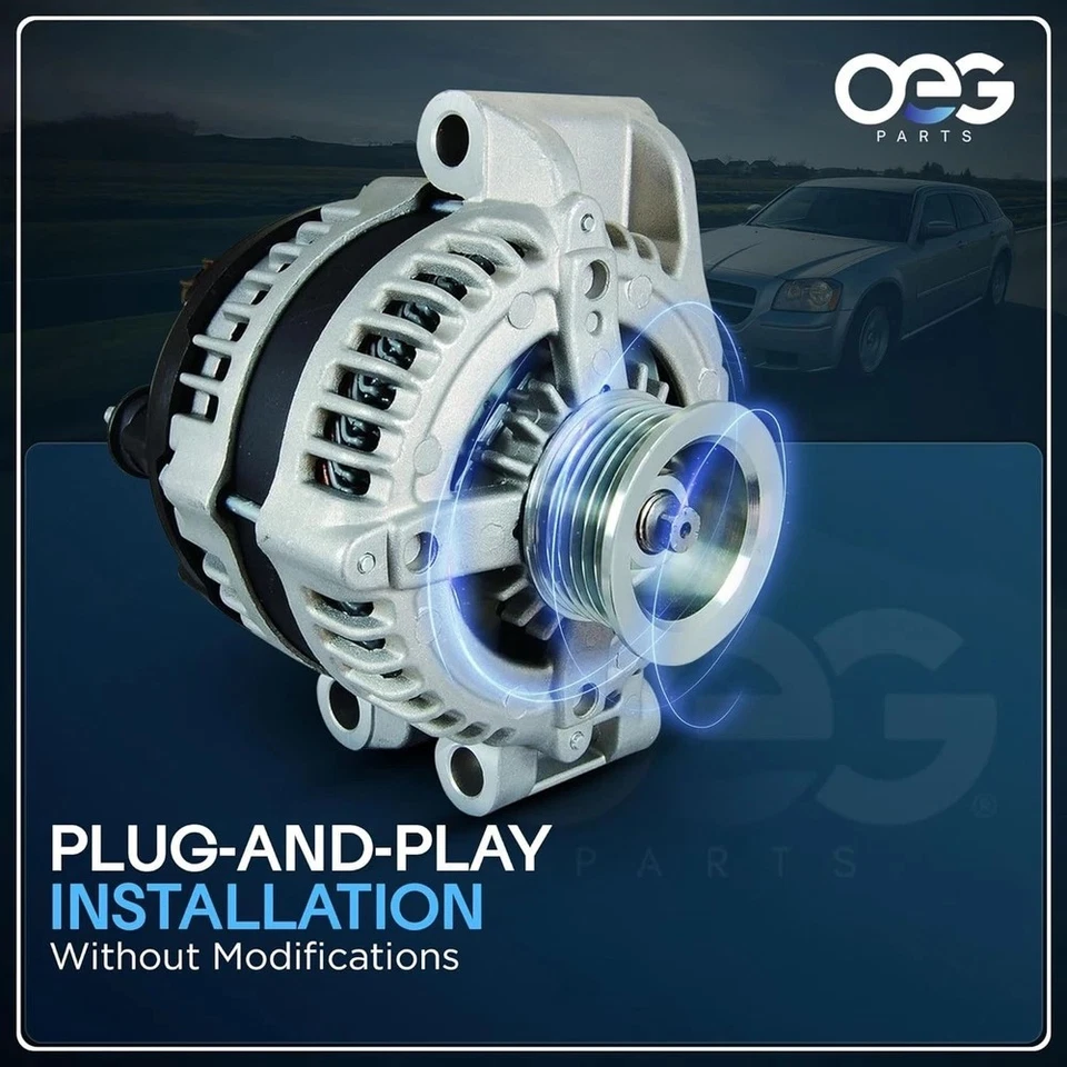 Alternador nuevo compatible con Dodge Journey V6 3,5 L 2009 2010... Foto 4 de 4