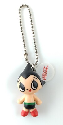 Coca Cola Astro Boy , Black Jack and Phoenix Keychain Figure Set