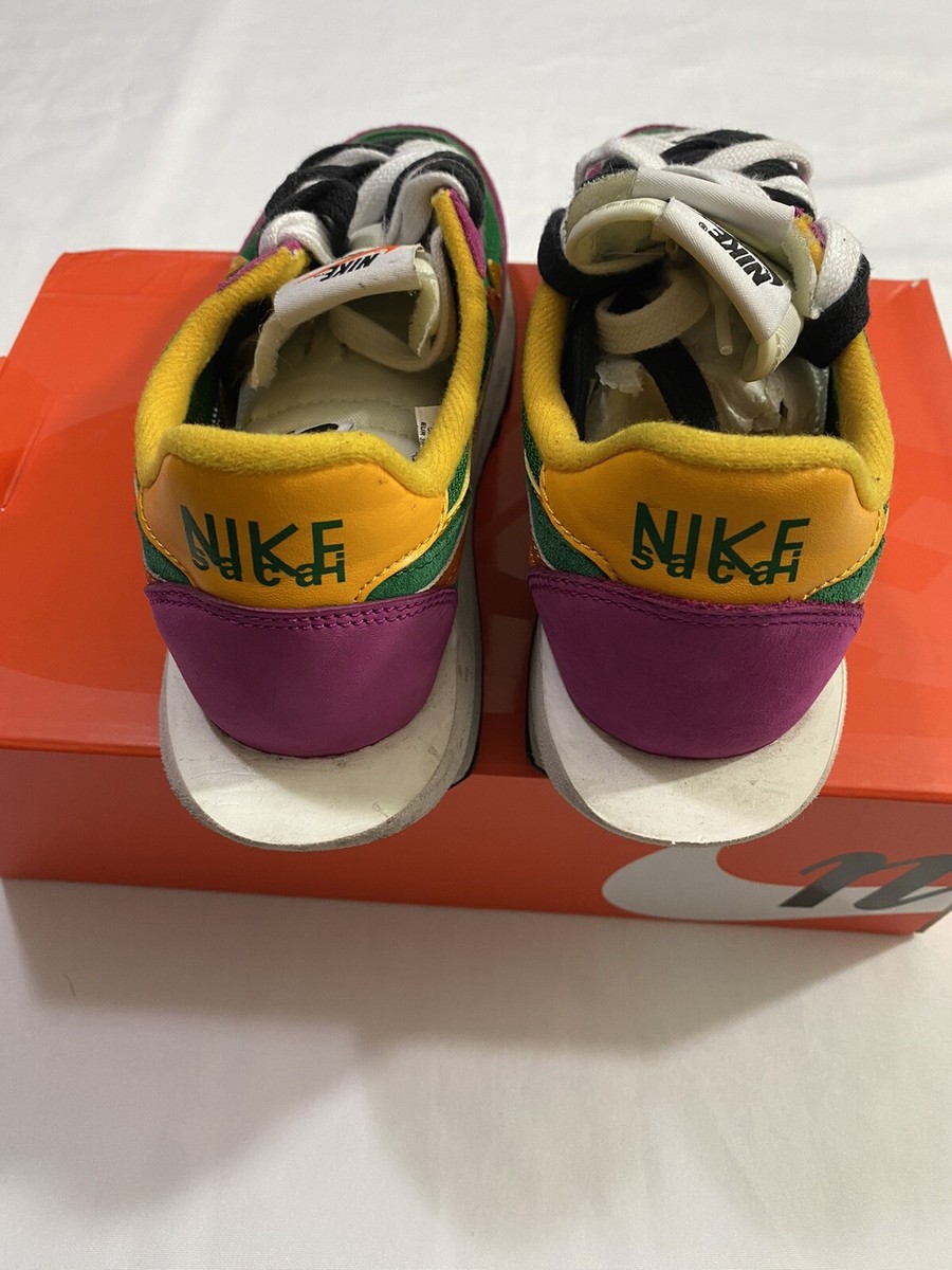 Pre-Owned Mens Size 5.5 Pine Green Nike LDWaffle / Sacai Running Shoe BV0073 301 Nike LDWaffle x Sacai Pine Green 2019 - BV0073-301 | eBay main image 4