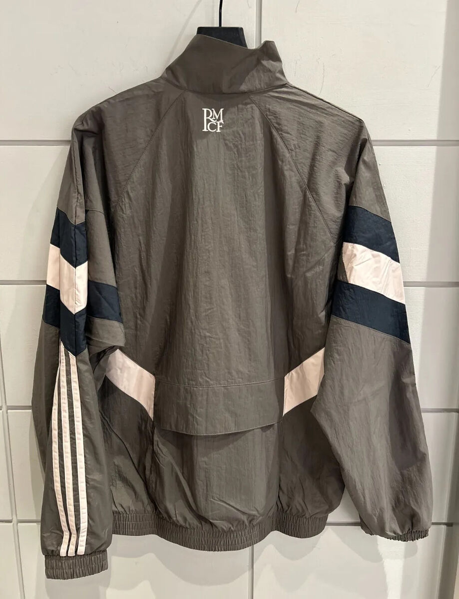 adidas Real Madrid Originals Track Top Woven Jacket Asia-Fit adidas Real Madrid Originals Track Top Woven Jacket Asia-Fit