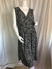 NINE WEST Button Down Dress XL, pre-owned