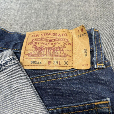リーバイス　501xx made in usa LEVI'S 501 MADE IN USA Levi's 501XX Size W29 [Used EXC] limited