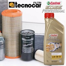 POLO V 1.6 TDI V serie cambio olio motore 5w30 Castrol Edge Professional LL 04 e
