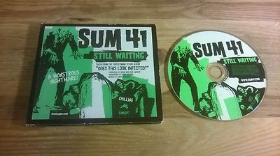 CD Punk Sum 41 - Still Waiting (1 Song) Promo ISLAND REC digipak