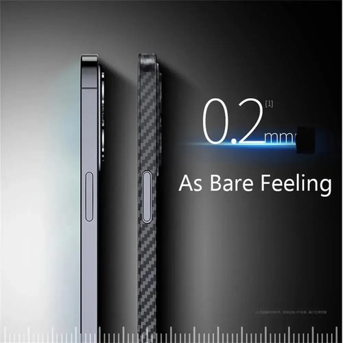 Ultracienkie etui z włókna węglowego do iPhone 15 13 12 11 14 Pro Max odporne na wstrząsy etui - Zdjęcie 4 z 23