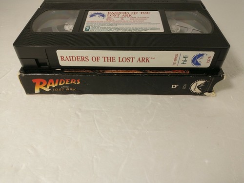 Raiders Of The Lost Ark VHS VCR Video Tape Harrison Ford Good Condition - 第 2/4 張圖片