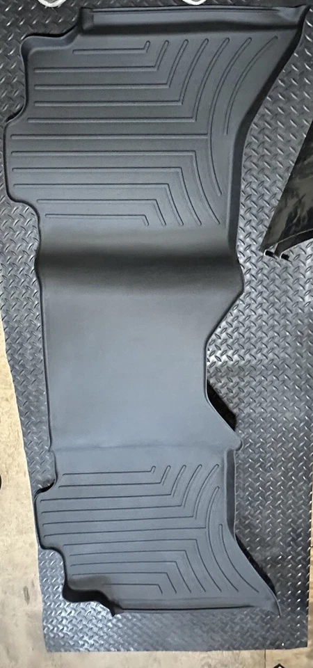 WeatherTech FloorLiner for Dodge Ram 1500/2500/3500 Crew Cab 1st & 2nd Row Black - Image 3 of 4