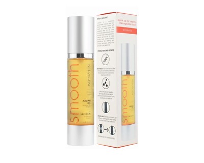 Keragen Smooth Argan Hair Oil- Anti-Frizz Serum (1.7oz/50.2ml)