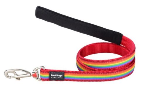 RED DINGO STRIPE COLLAR & LEADS - Picture 5 of 11