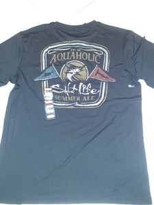 Amphibious Salt Life Style Mens T Shirt New Black Fishing Shirt Dry Fit Material Ebay