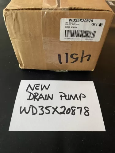 GE Genuine Dishwasher Drain Pump (WD35X20878)