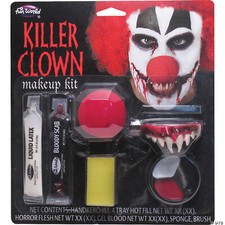 Killer Clown Make Up Kit - Fun World