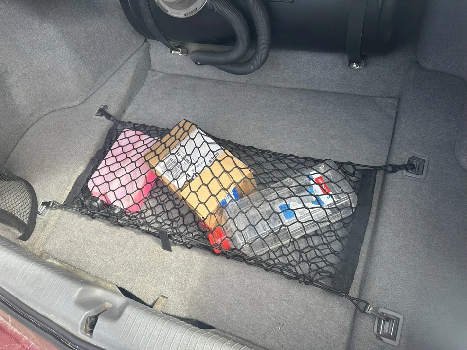 Red de carga de malla organizadora estilo piso maletero para ACURA RL 2005-2012 totalmente nueva Foto 4 de 4