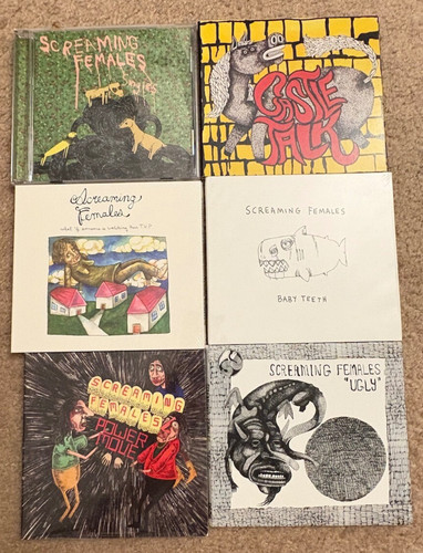 Screaming Females CDs, Out of Print, Non-Label editions, Noun, some Sealed
