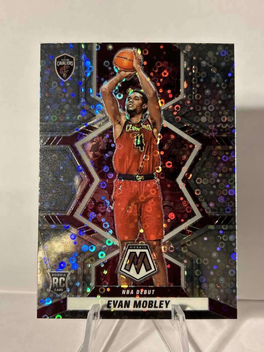 Evan Mobley Mosaic NBA Debut blue 99シリ Evan Mobley 2021 Mosaic #263 NBA Debut - Blue /99 Price