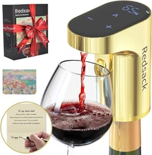 Redsack Gifts for Dad Wine Whiskey Dispenser Unique Decanter/Aerator/Pourer Adju