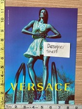 Gisele Bundchen For Versace Dresses 2012 Campaign Fashion Print Advertisement