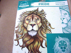 SCREEN SENSATION SCREEN PRIDE. BEAUTIFUL LION IN GREAT DETAIL