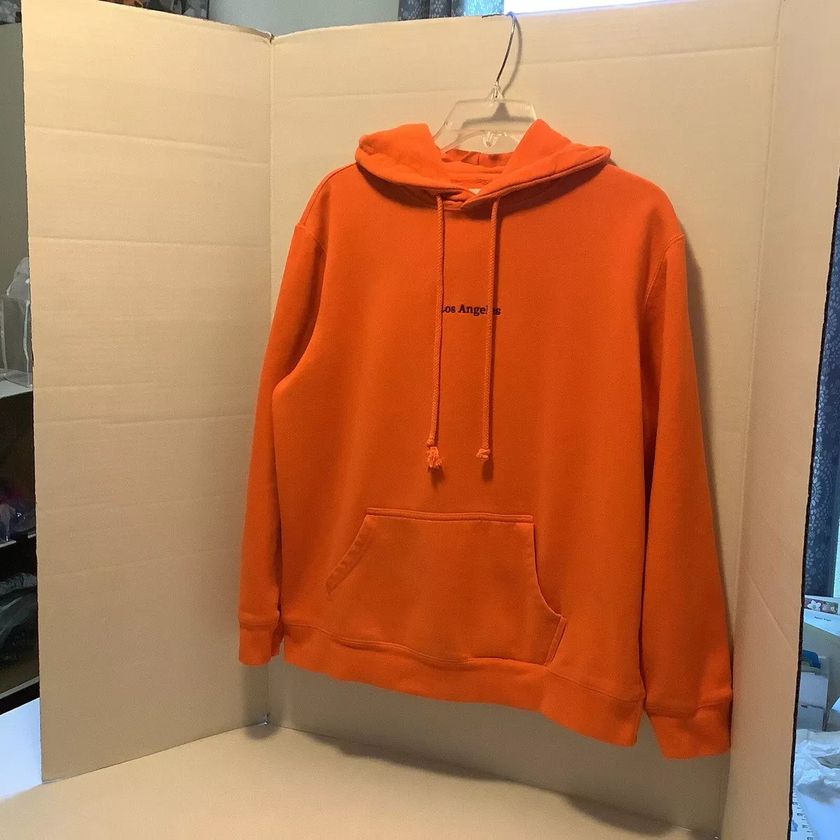 Orange los angeles hoodie sale