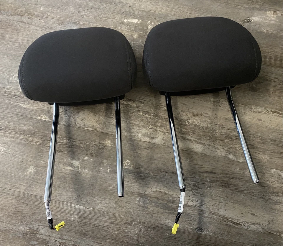 10-17 JEEP BRÚJULA PATRIOT ASIENTO DELANTERO TELA NEGRA REPOSACABEZAS CONJUNTO ACTIVO OEM Foto 4 de 4