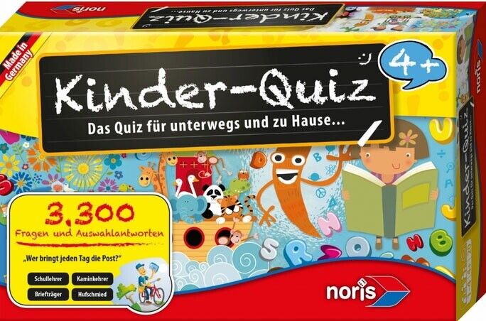 Thumbnail - Kinderquiz Für Schlaue Kids Spiel Von Noris-spiele Quizspiel Für