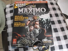 Prima's Official Strategy Guide Maximo Ghosts to Glory Poster Included