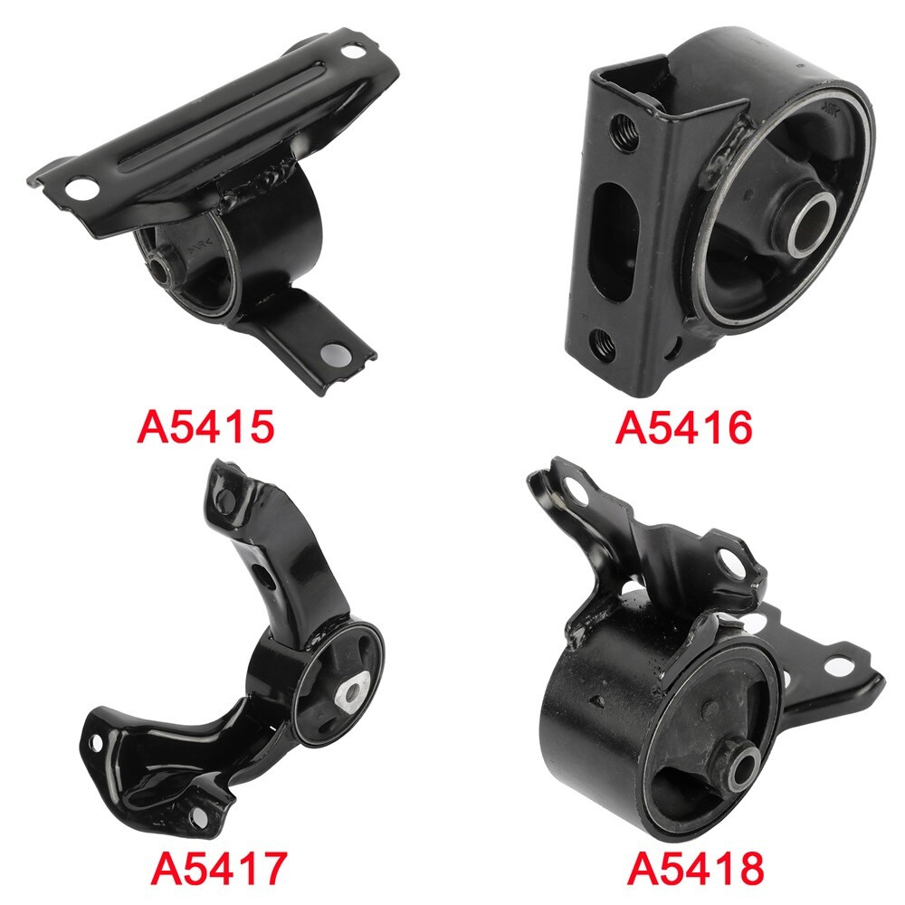 4Pcs Motor & Transmission Mounts for 2007-2012 Dodge Caliber 2.0L 2.4L L4 Engine
