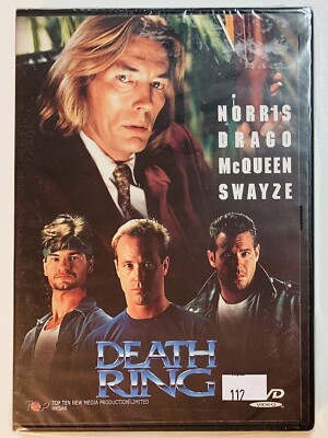 New DEATH RING DVD Norris Swayze McQueen Drago Secret Island Fight