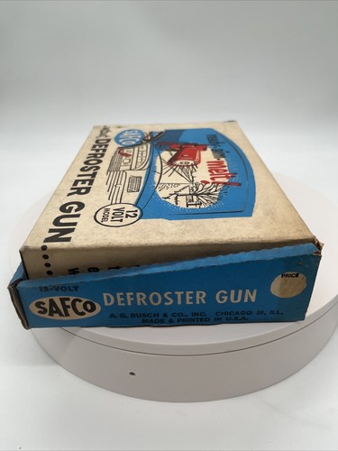 Windshield Defroster Gun Safco Quickee 12V Power Plug Vintage/ RETRO - Picture 5 of 7